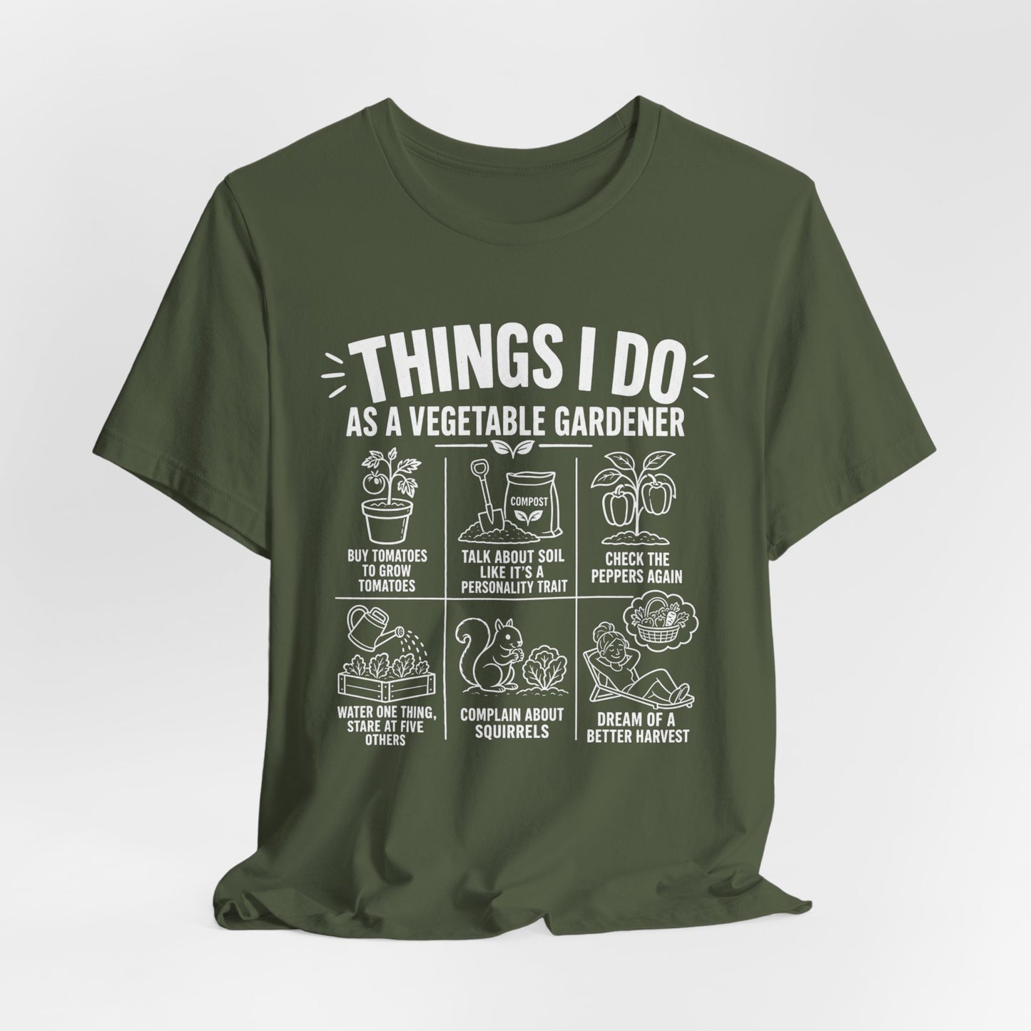 Things I Do Vegetable Gardiner Tee