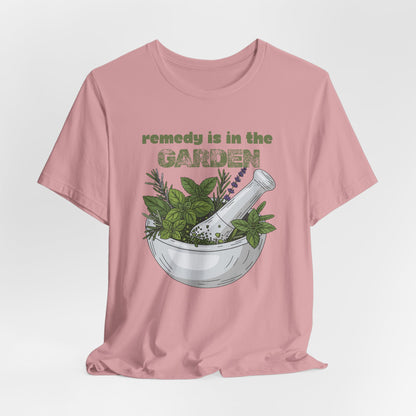 Remedy Is in the Garden Mortar & Pestle