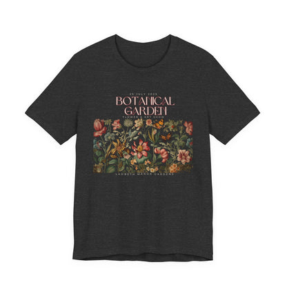 Botanical Garden Floral Tee — Vintage Flower Garden T-Shirt