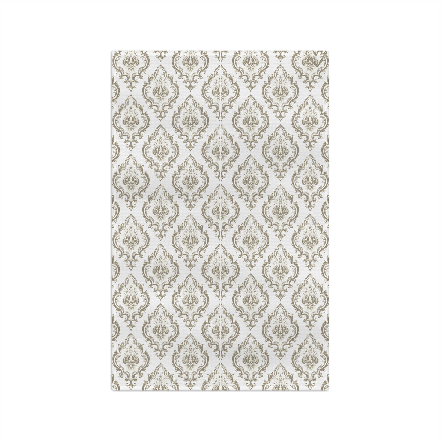 Damask Vintage Pattern Microfiber Tea Towel