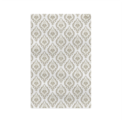 Damask Vintage Pattern Microfiber Tea Towel