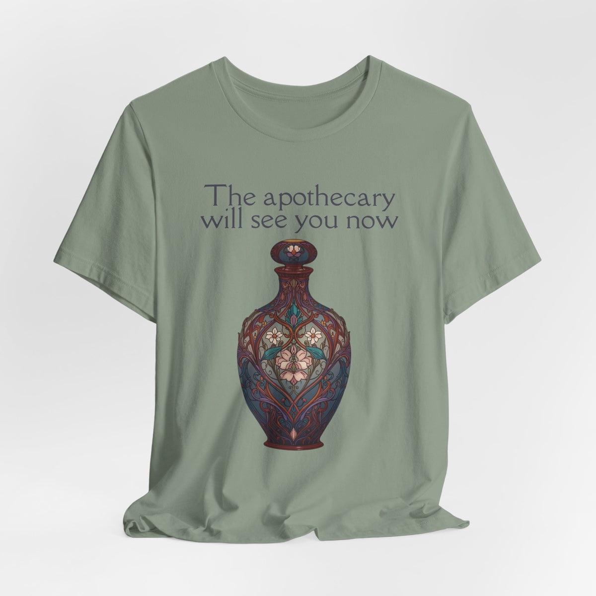 Art Nouveau Apothecary Bottle Tee