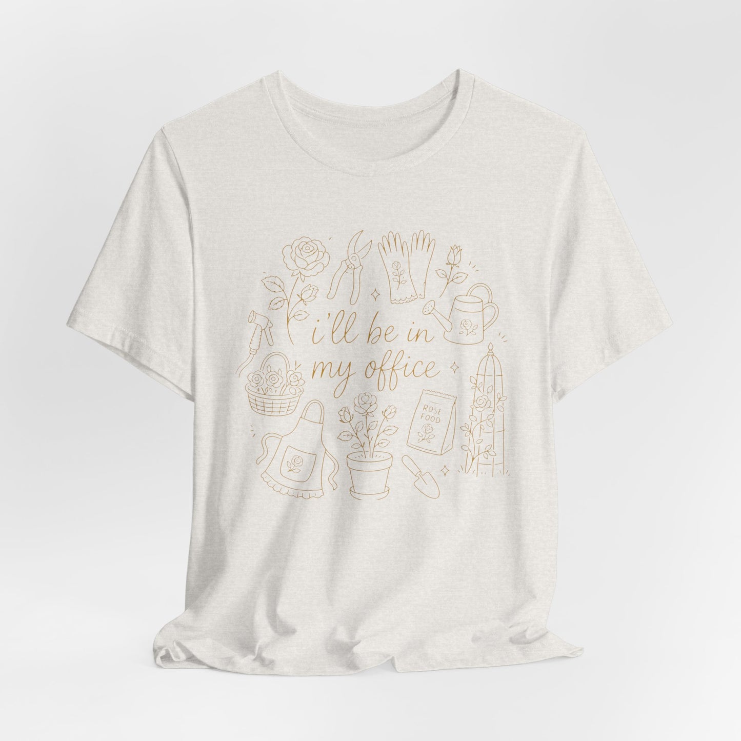 I'll Be in My Office Rose Tee