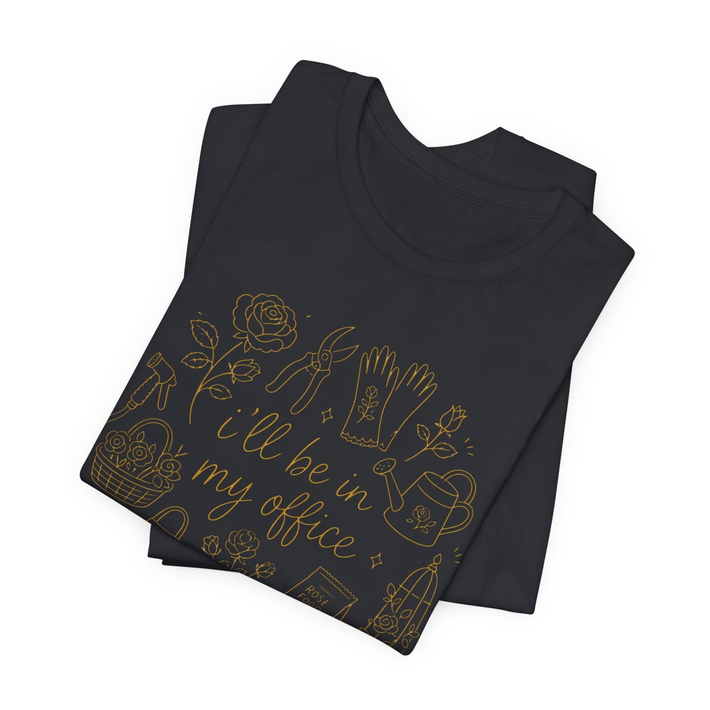 I'll Be in My Office Rose Tee