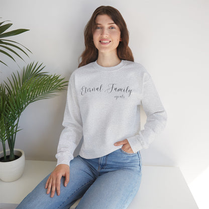 Eternal Family #Goals Sweatshirt – Cozy Faith-Inspired Crewneck