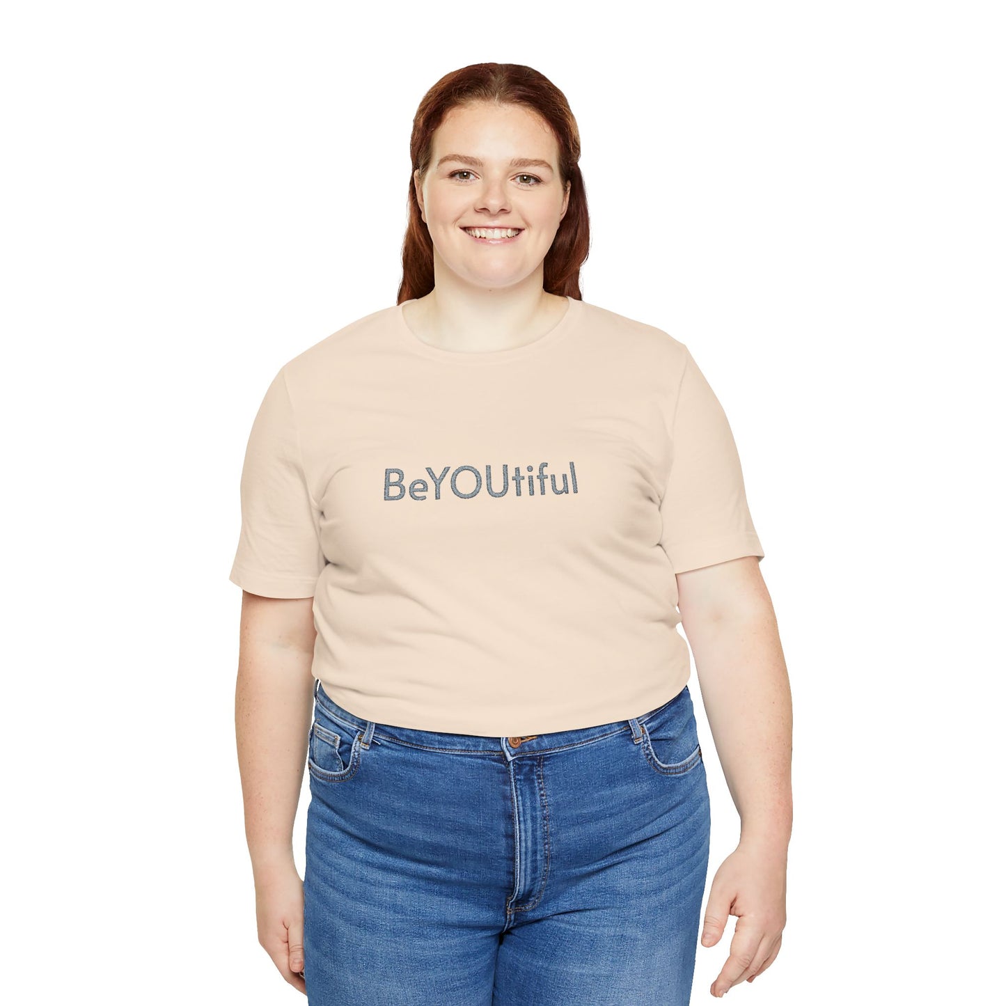 BeYOUtiful Embroidered Affirmation Tee
