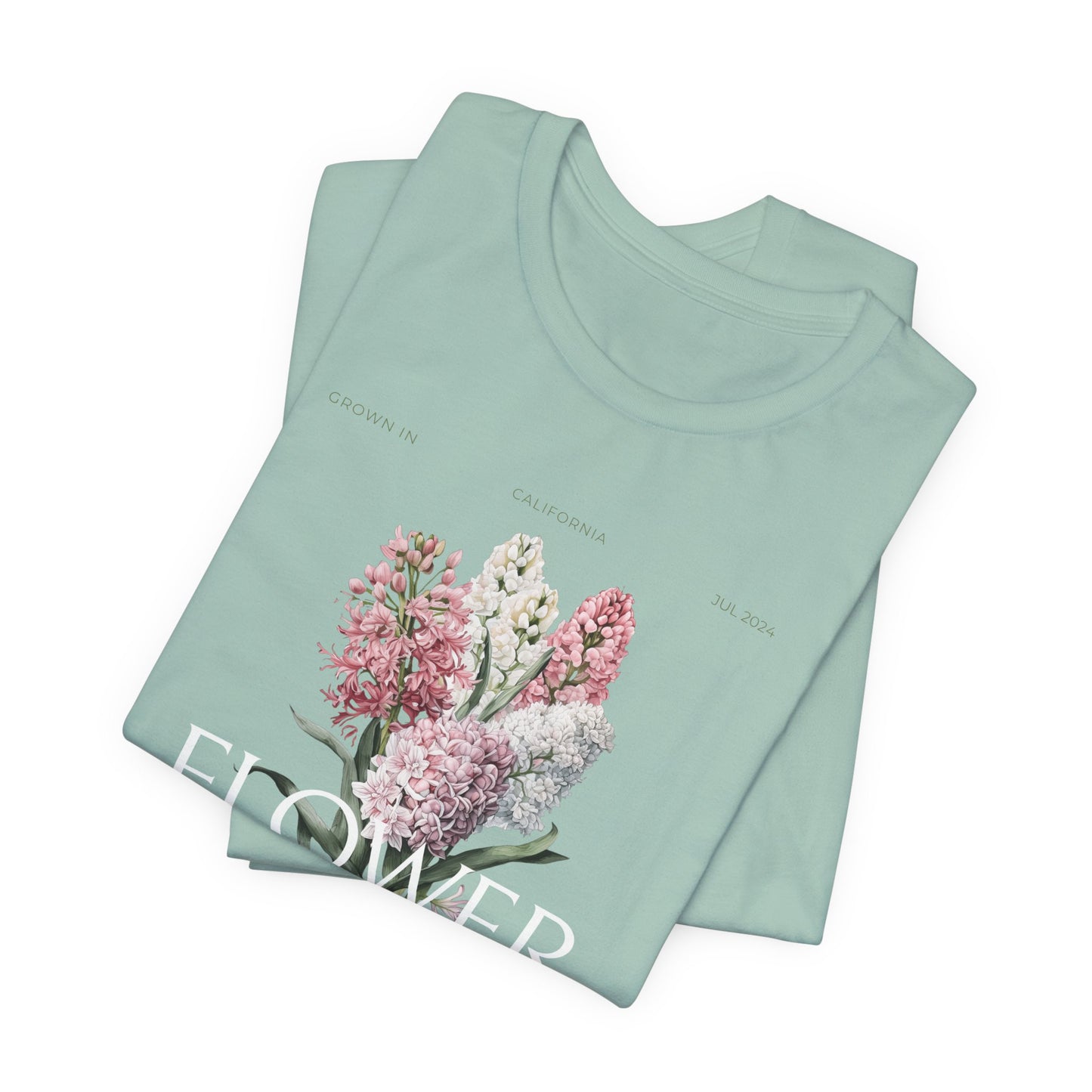 Flower Farmer T‑Shirt — Floral Bouquet Gardening Tee for Women & Men