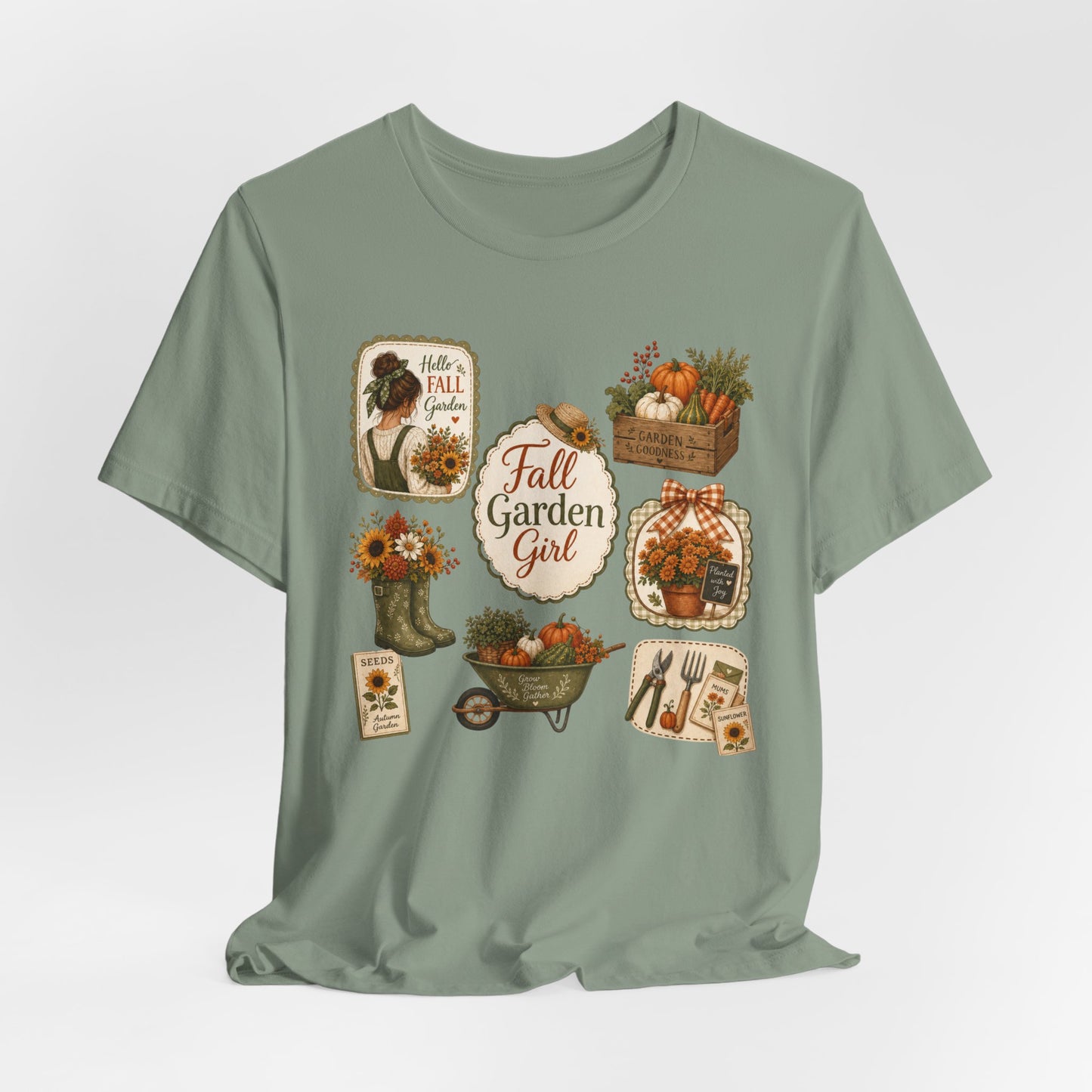 Fall Garden Girl Tee