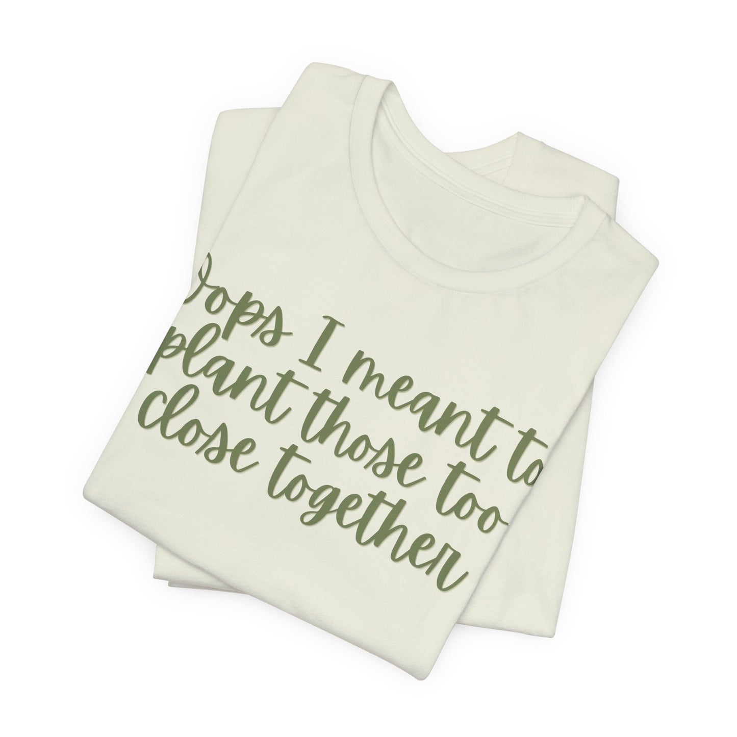 Oops I Meant to Plant Those Too Close Together