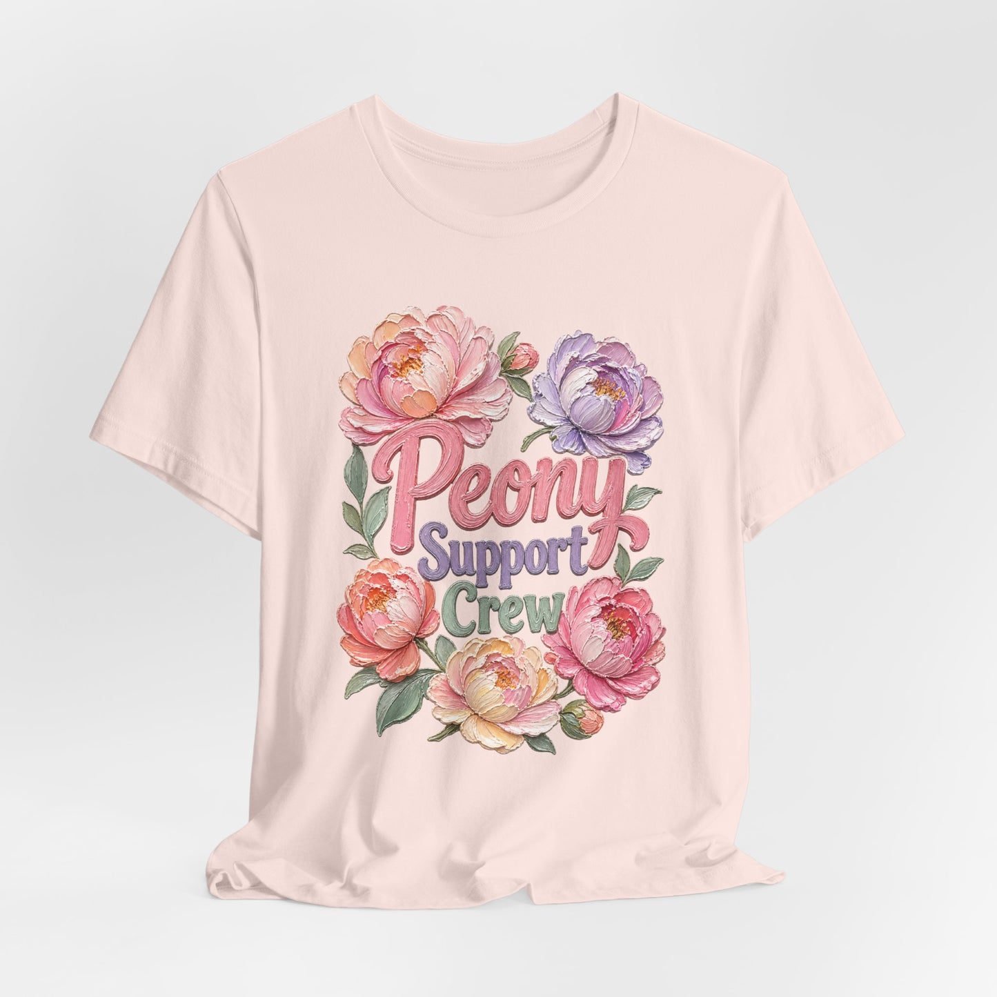 Peony Support Crew Tee