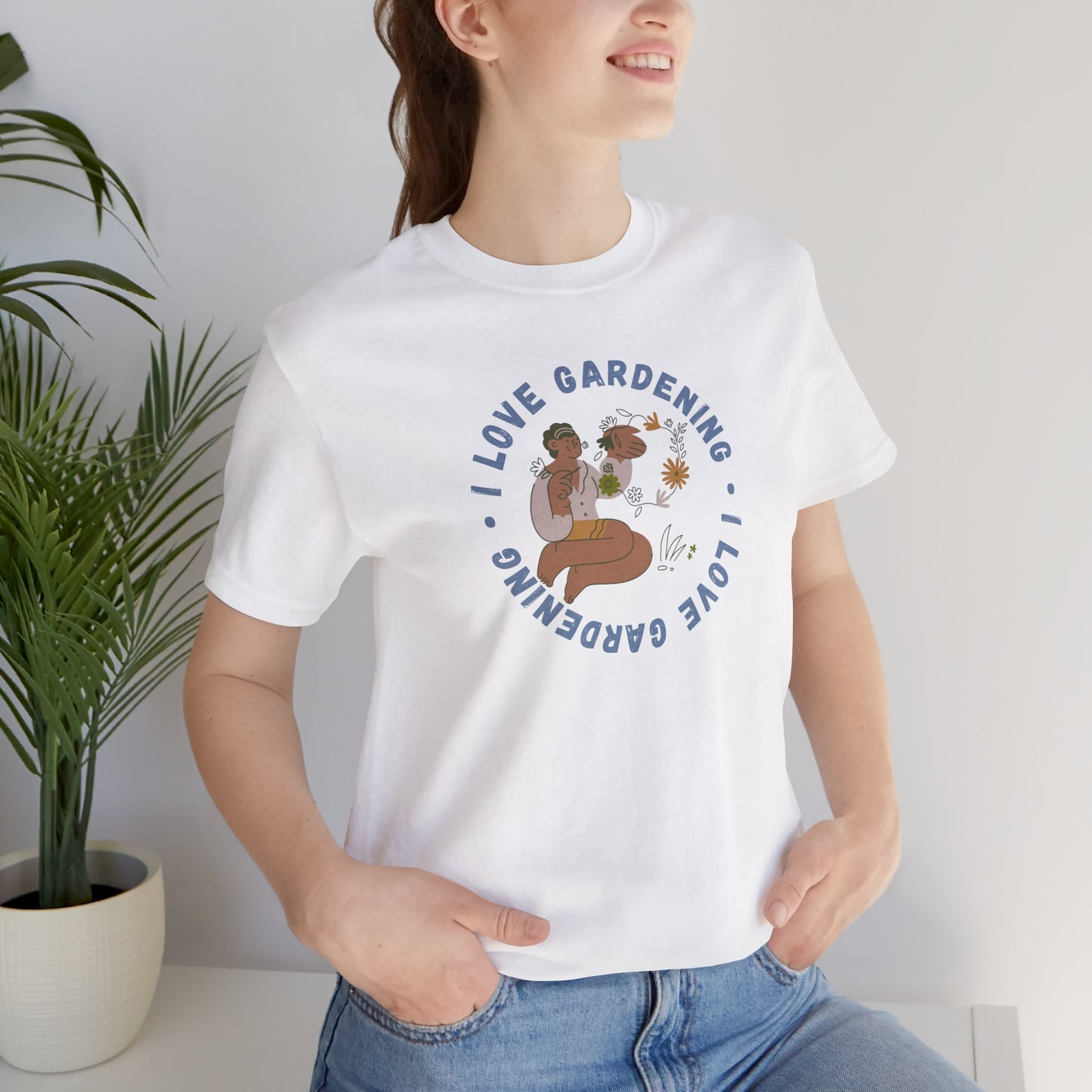 I Love Gardening Tee – Cozy Garden Lover Graphic Shirt