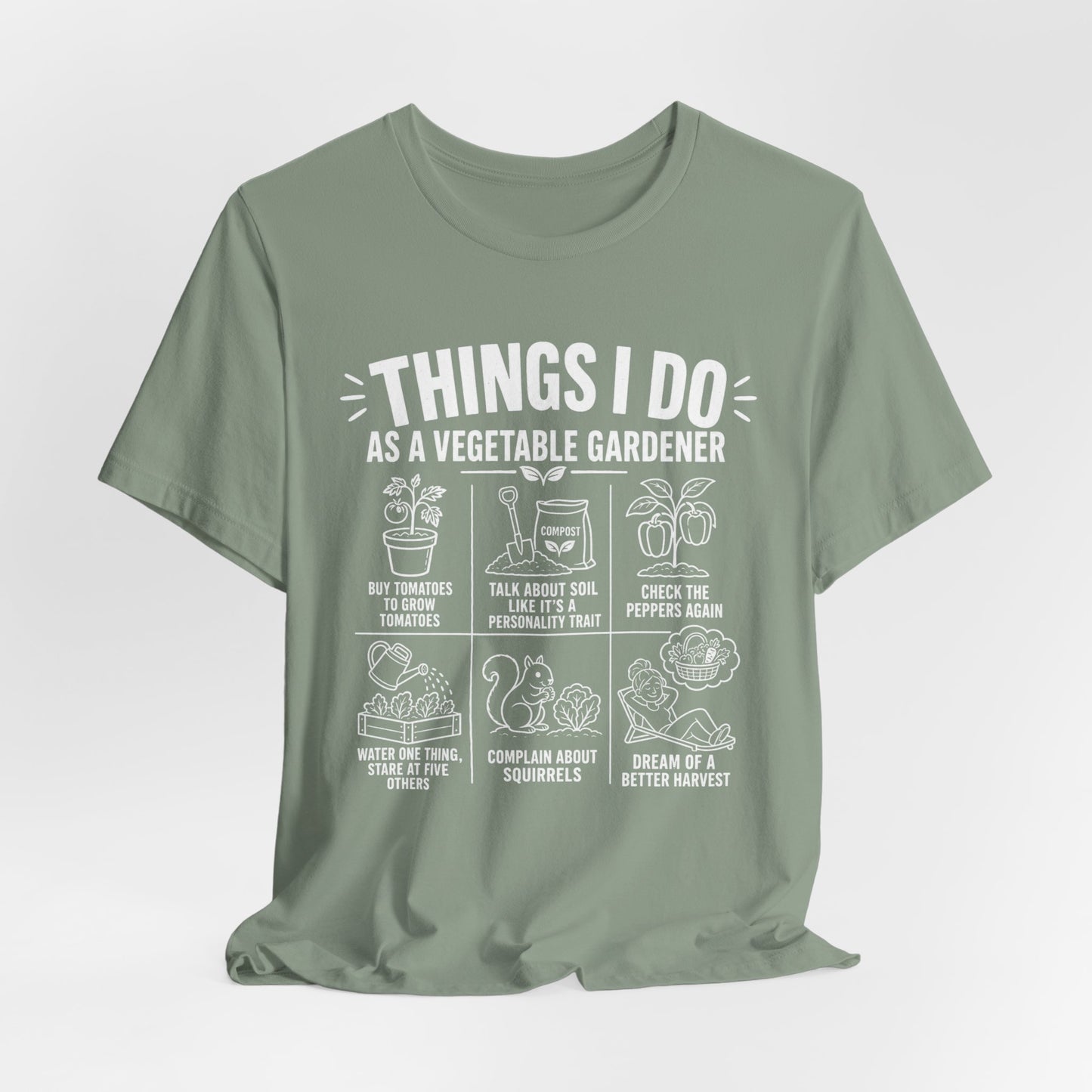 Things I Do Vegetable Gardiner Tee