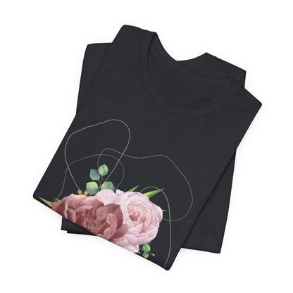 Vintage Floral Bouquet — Elegant Botanical Art Tee