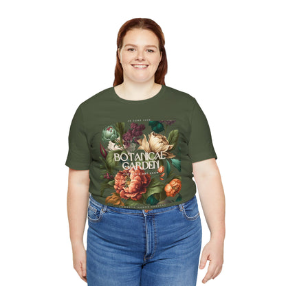 Botanical Garden Floral Tee — Vintage Garden Flowers Shirt
