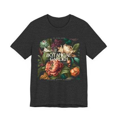 Botanical Garden Floral Tee — Vintage Garden Flowers Shirt