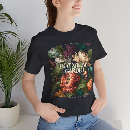 Botanical Garden Floral Tee — Vintage Garden Flowers Shirt