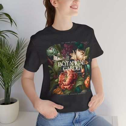 Botanical Garden Floral Tee — Vintage Garden Flowers Shirt