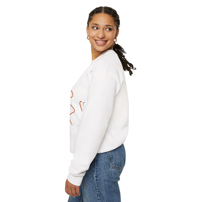 You Have the Courage to Begin Again — Inspirational Typography Sweatshirt