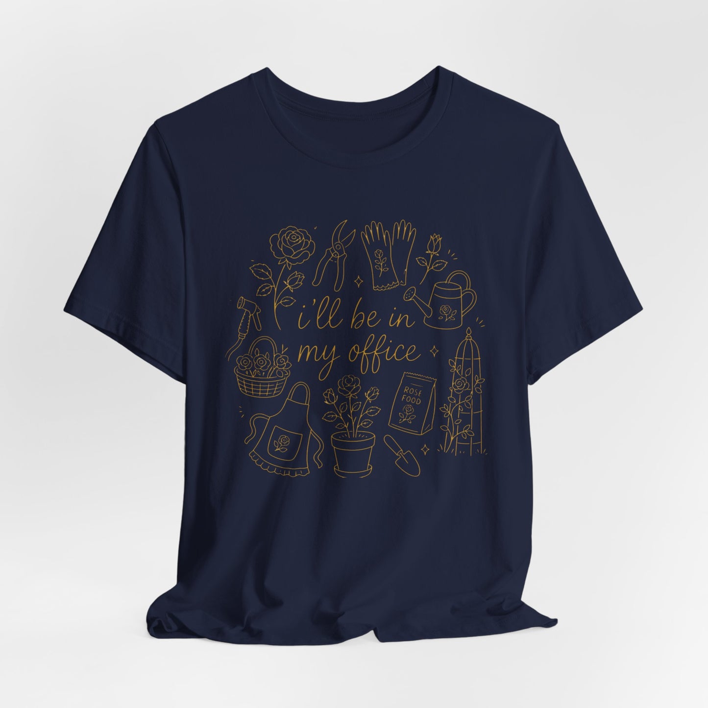 I'll Be in My Office Rose Tee