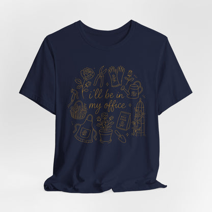 I'll Be in My Office Rose Tee