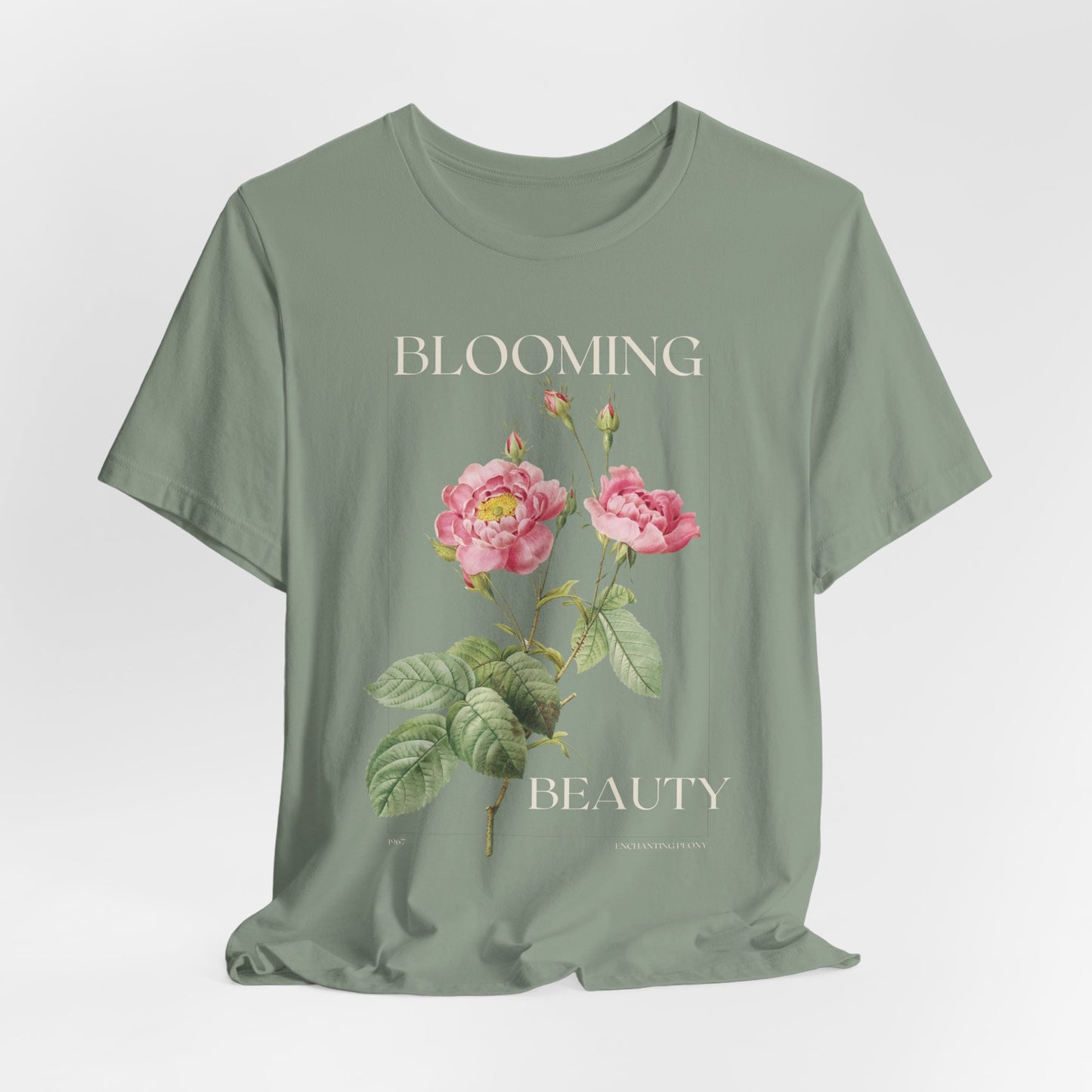 Blooming Beauty Vintage Peony Tee