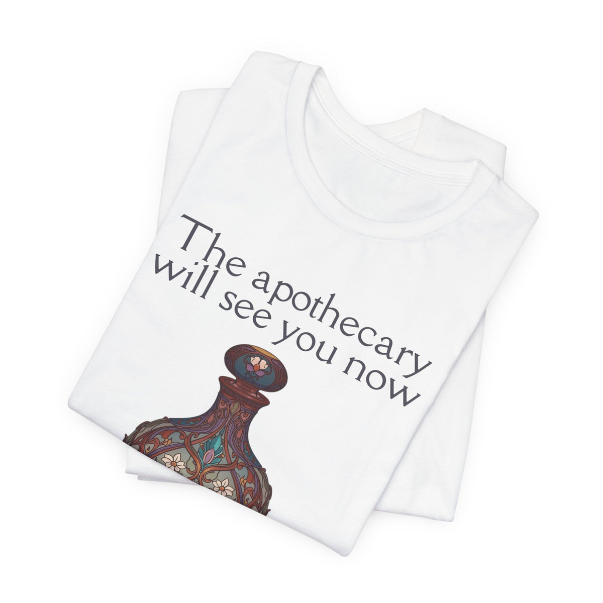 Art Nouveau Apothecary Bottle Tee