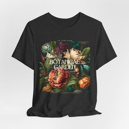Botanical Garden Floral Tee — Vintage Garden Flowers Shirt