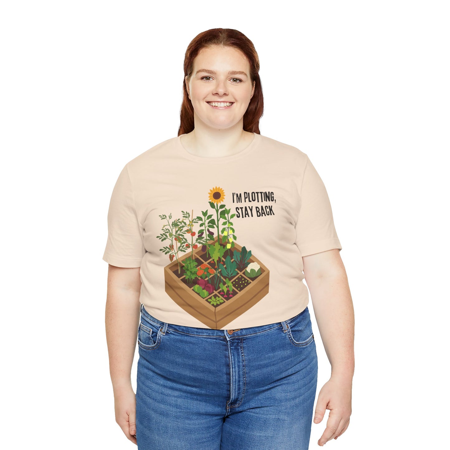 I’m Plotting, Stay Back Gardening Tee