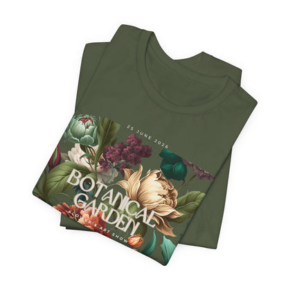 Botanical Garden Floral Tee — Vintage Garden Flowers Shirt