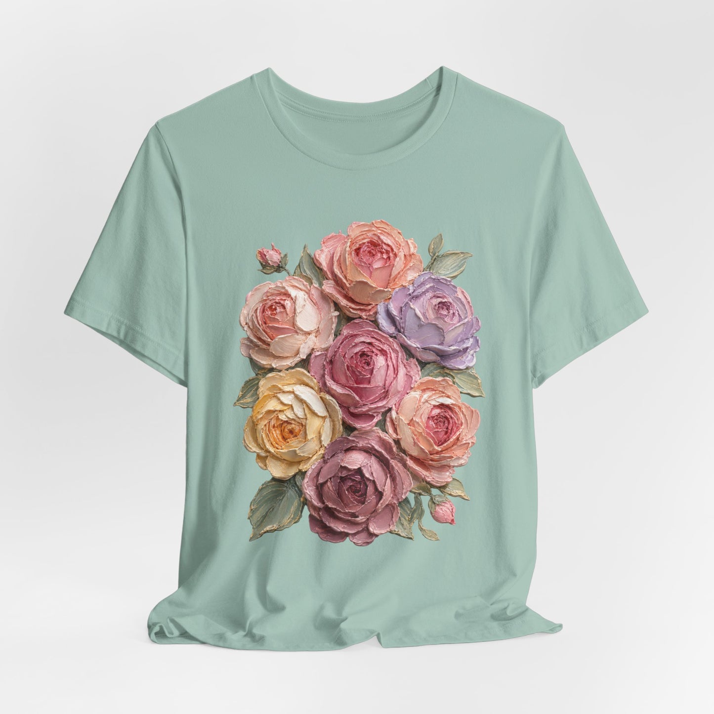 Impasto Rose Bouquet