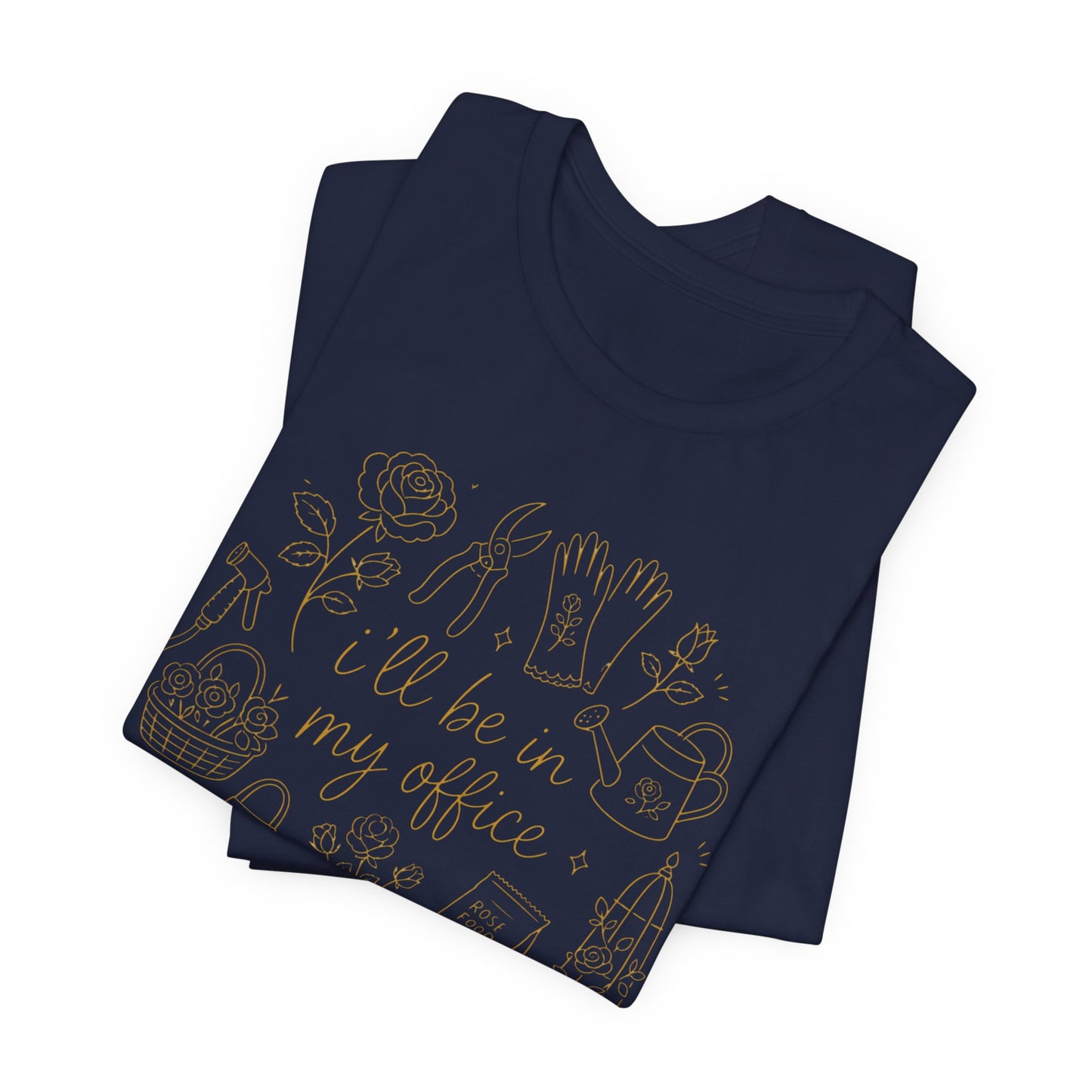 I'll Be in My Office Rose Tee