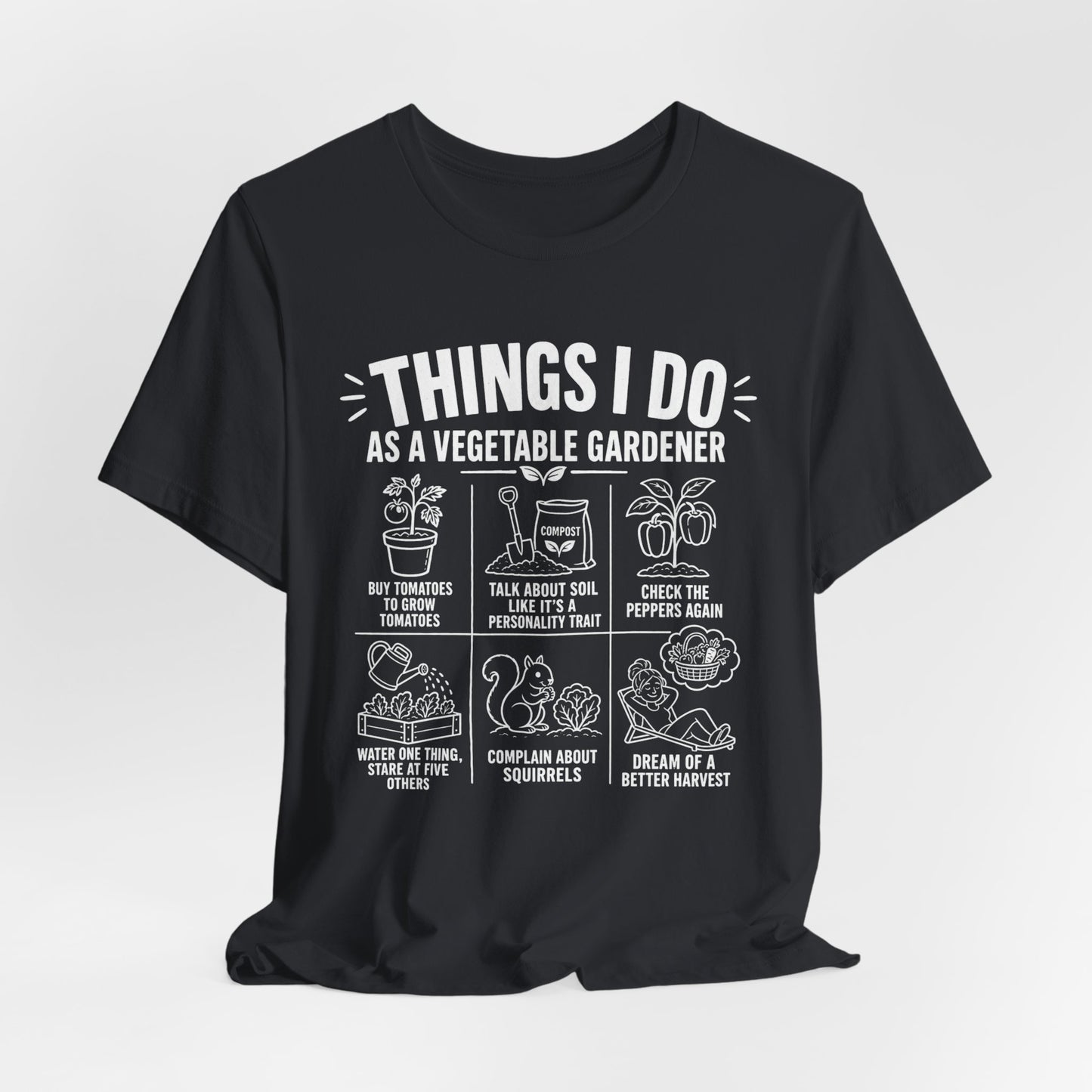 Things I Do Vegetable Gardiner Tee