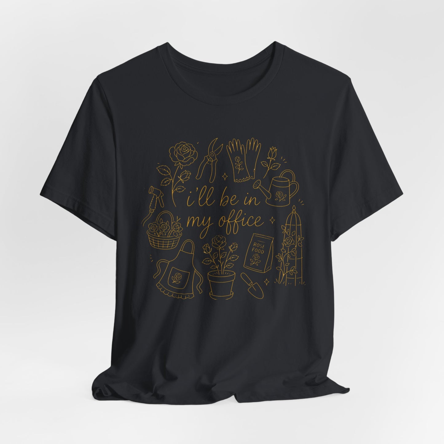 I'll Be in My Office Rose Tee