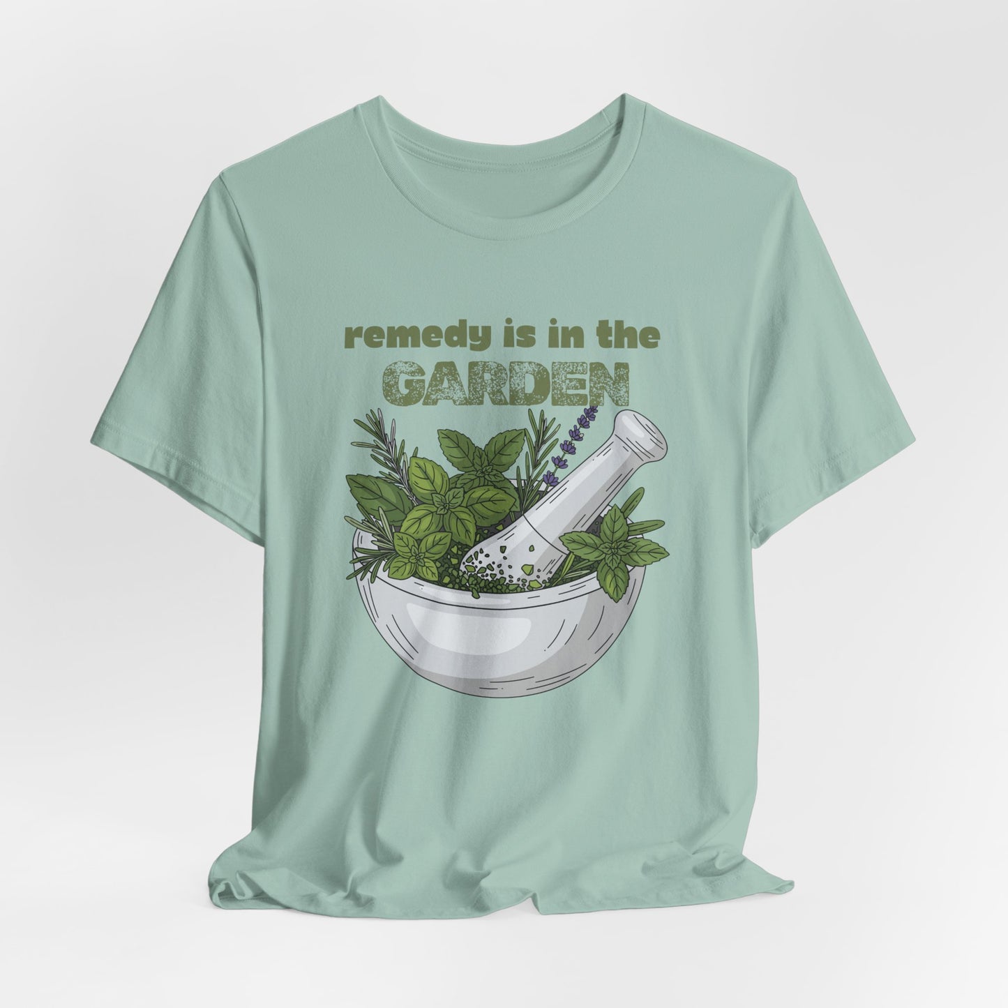 Remedy Is in the Garden Mortar & Pestle