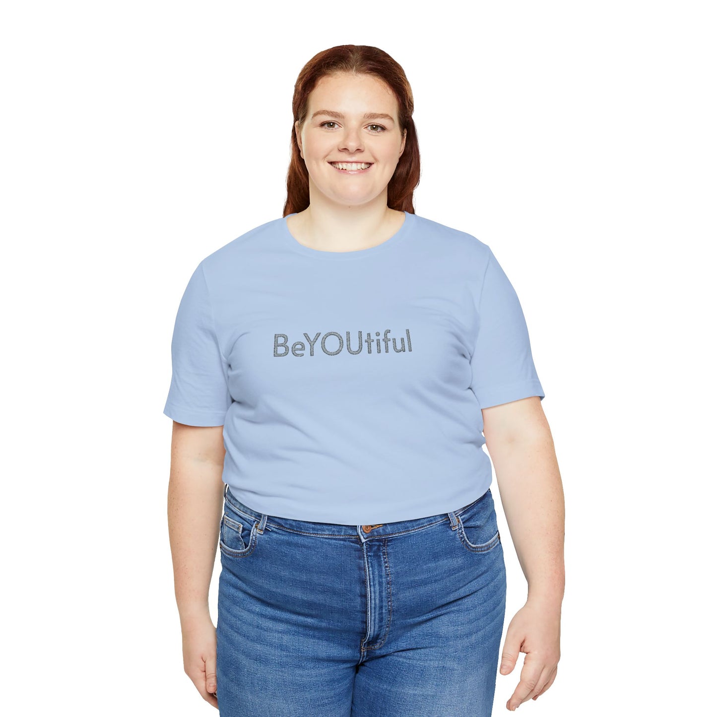 BeYOUtiful Embroidered Affirmation Tee