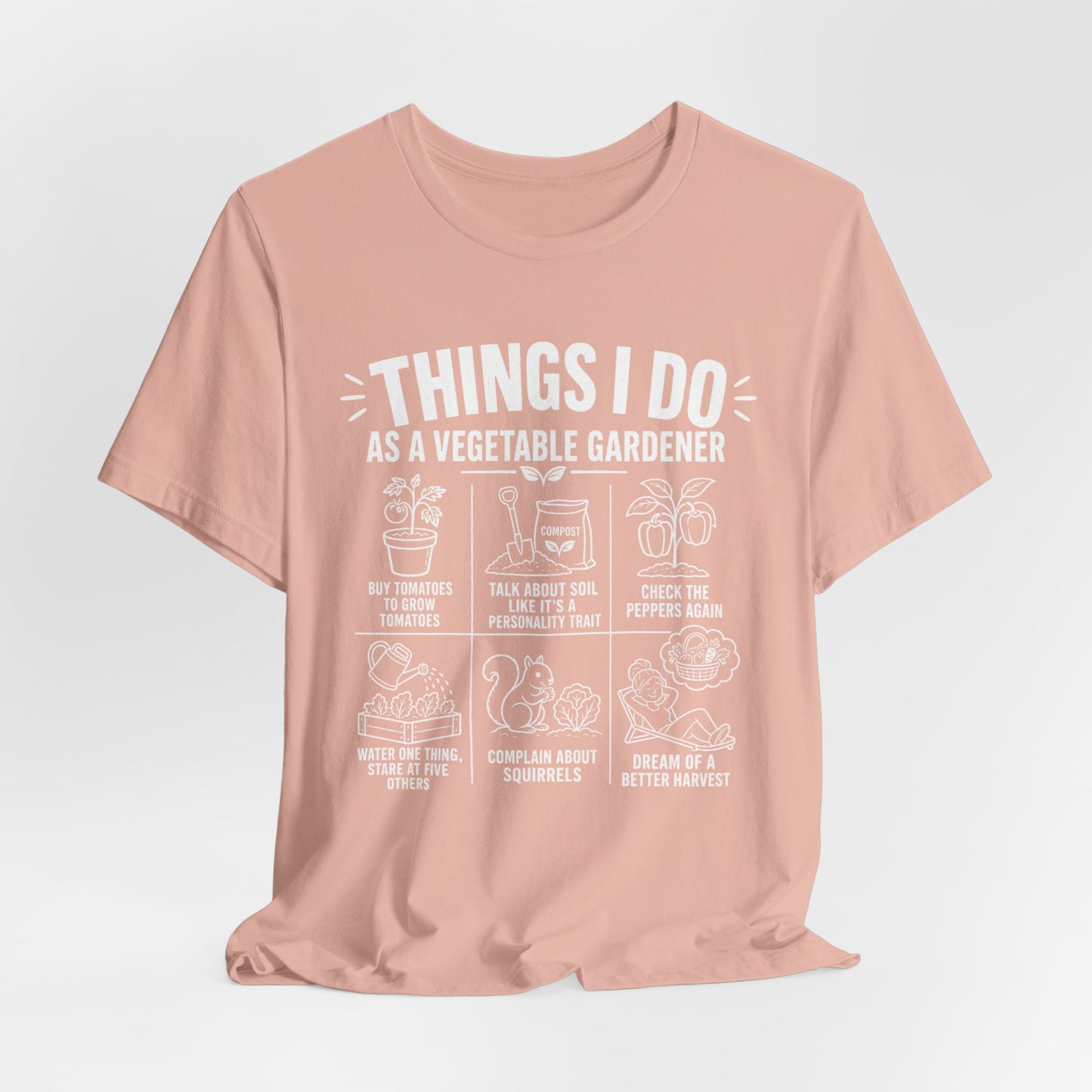 Things I Do Vegetable Gardiner Tee