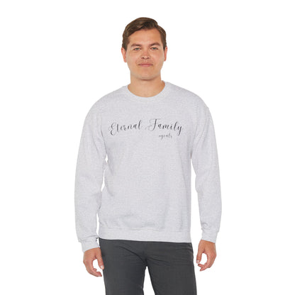 Eternal Family #Goals Sweatshirt – Cozy Faith-Inspired Crewneck