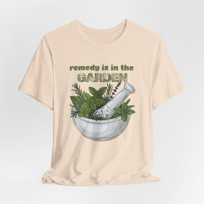 Remedy Is in the Garden Mortar & Pestle