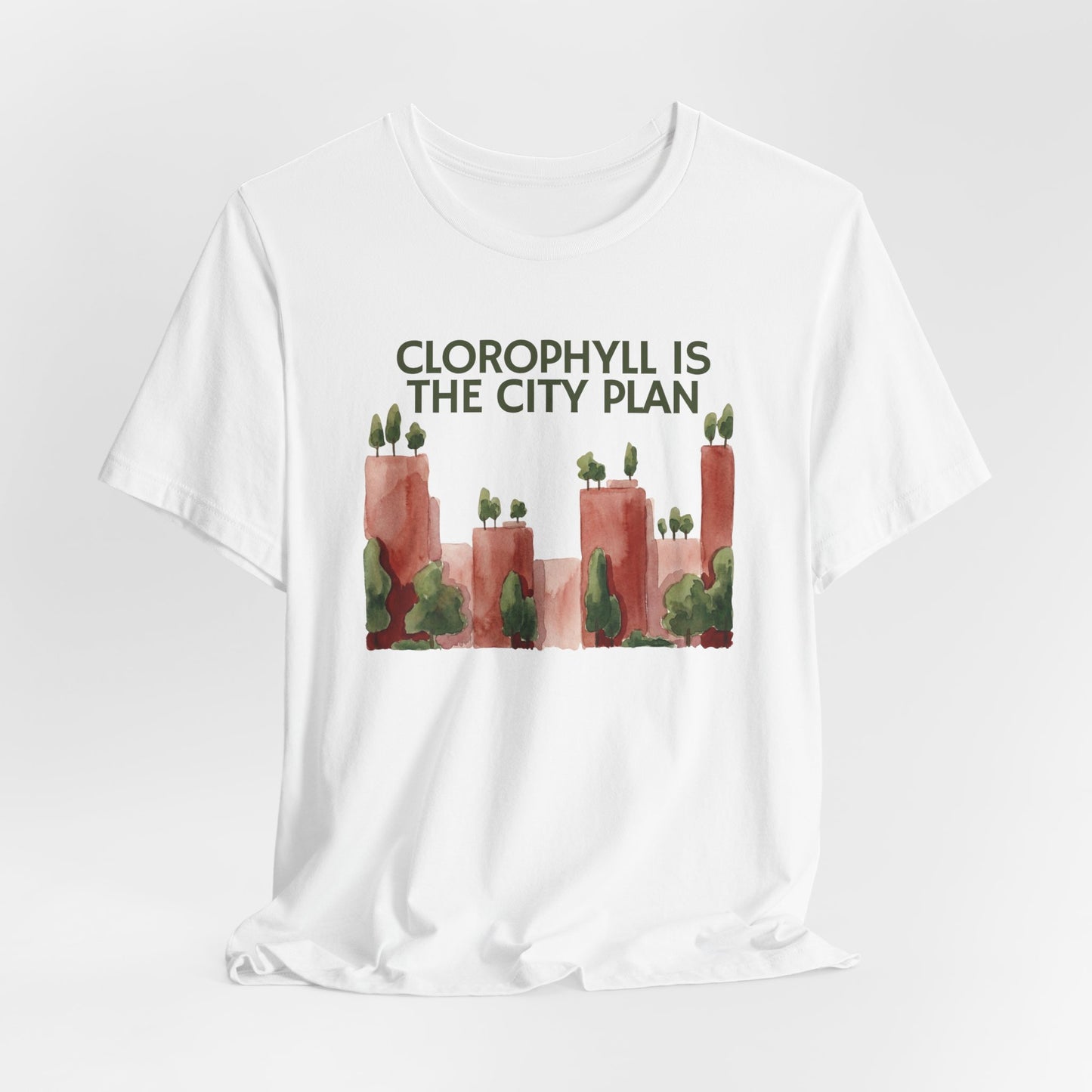 Chlorophyll Is The City Plan Tee