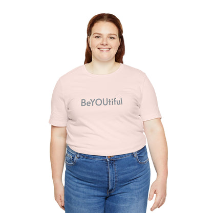 BeYOUtiful Embroidered Affirmation Tee