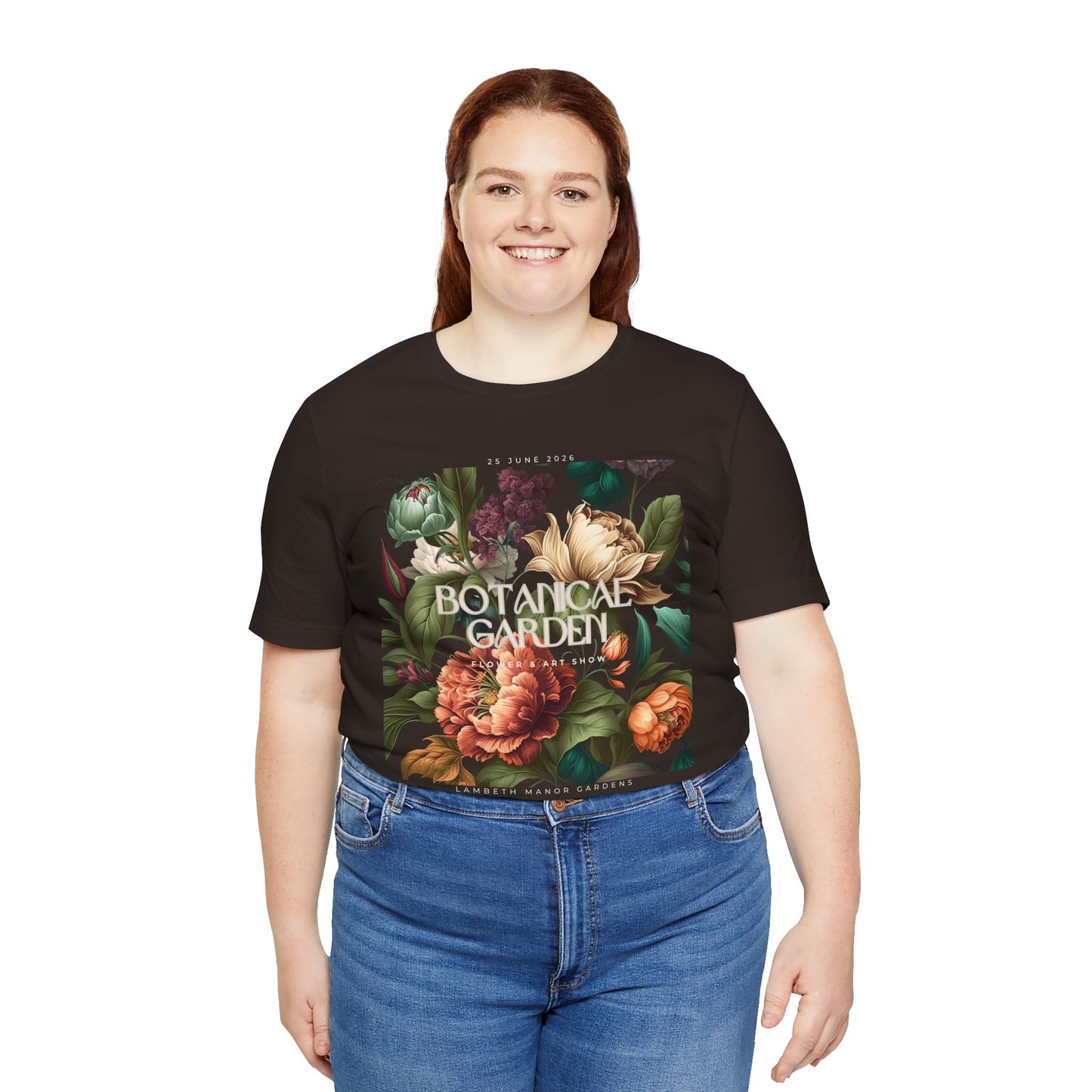 Botanical Garden Floral Tee — Vintage Garden Flowers Shirt