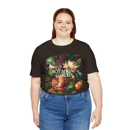 Botanical Garden Floral Tee — Vintage Garden Flowers Shirt
