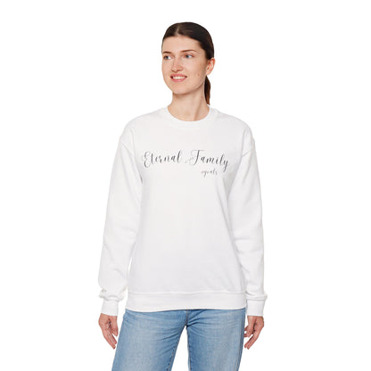 Eternal Family #Goals Sweatshirt – Cozy Faith-Inspired Crewneck