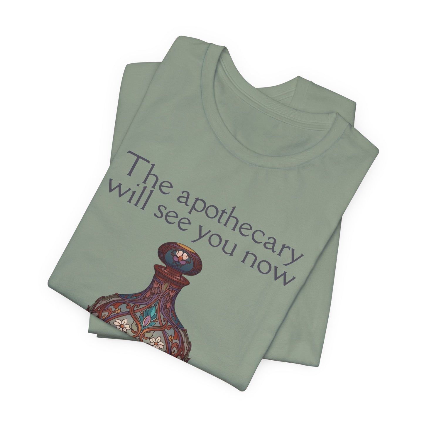 Art Nouveau Apothecary Bottle Tee