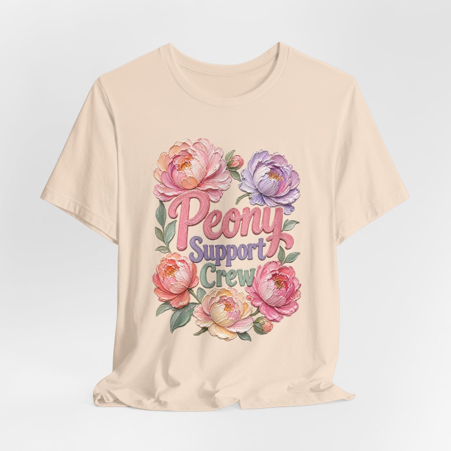 Peony Support Crew Tee
