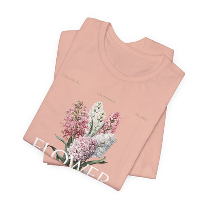 Flower Farmer T‑Shirt — Floral Bouquet Gardening Tee for Women & Men