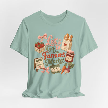 Let's Go to the Farmers Market Tee
