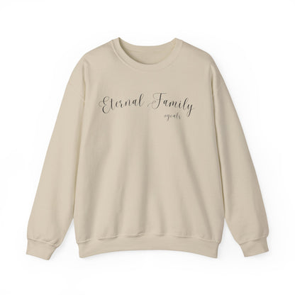 Eternal Family #Goals Sweatshirt – Cozy Faith-Inspired Crewneck